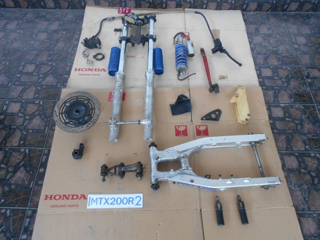 Gebruikt Compleet Set Voor De Honda MTX200RII/MD07 ( Bj 1985, Verzenden