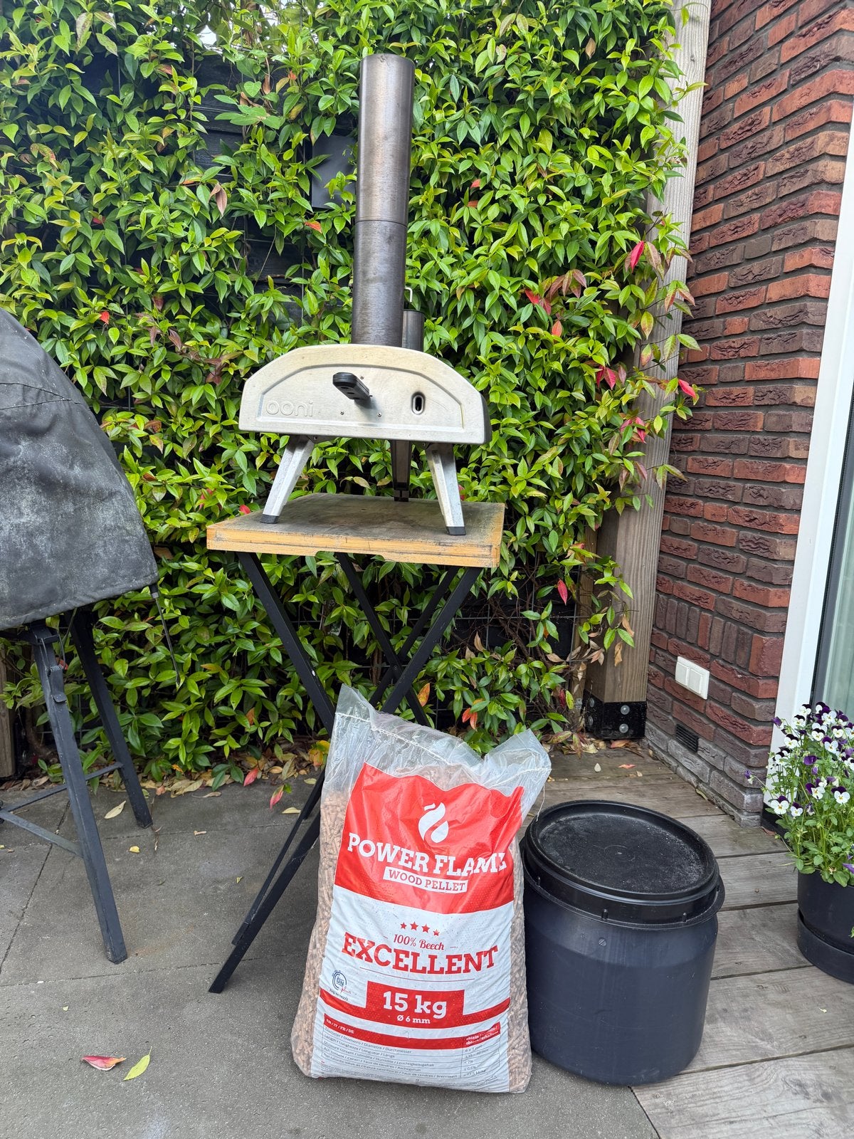 Ooni Fyra pizzaoven - compleet met accessoires, Ophalen, Gebruikt