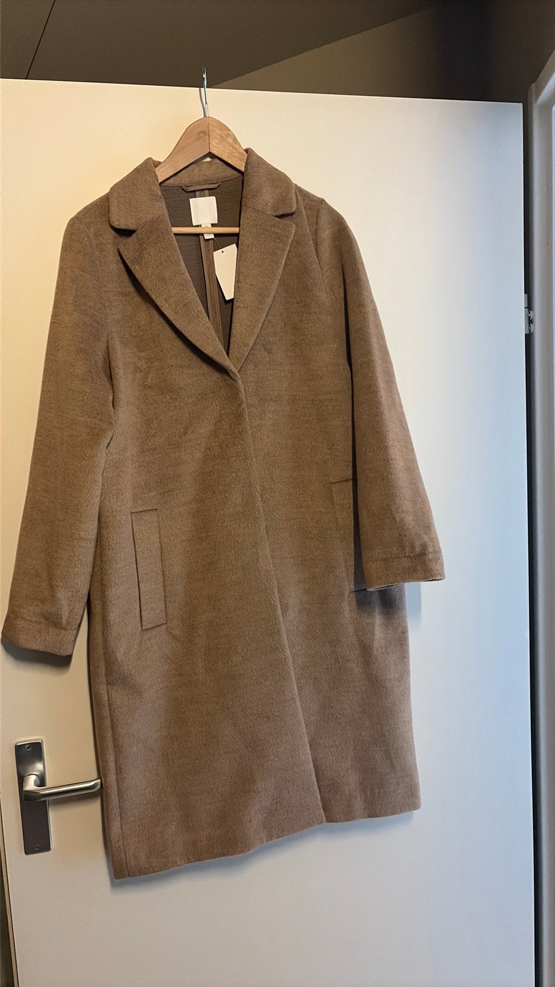 Jas H&M, Ophalen, Nieuw, Maat 38/40 (M), Bruin