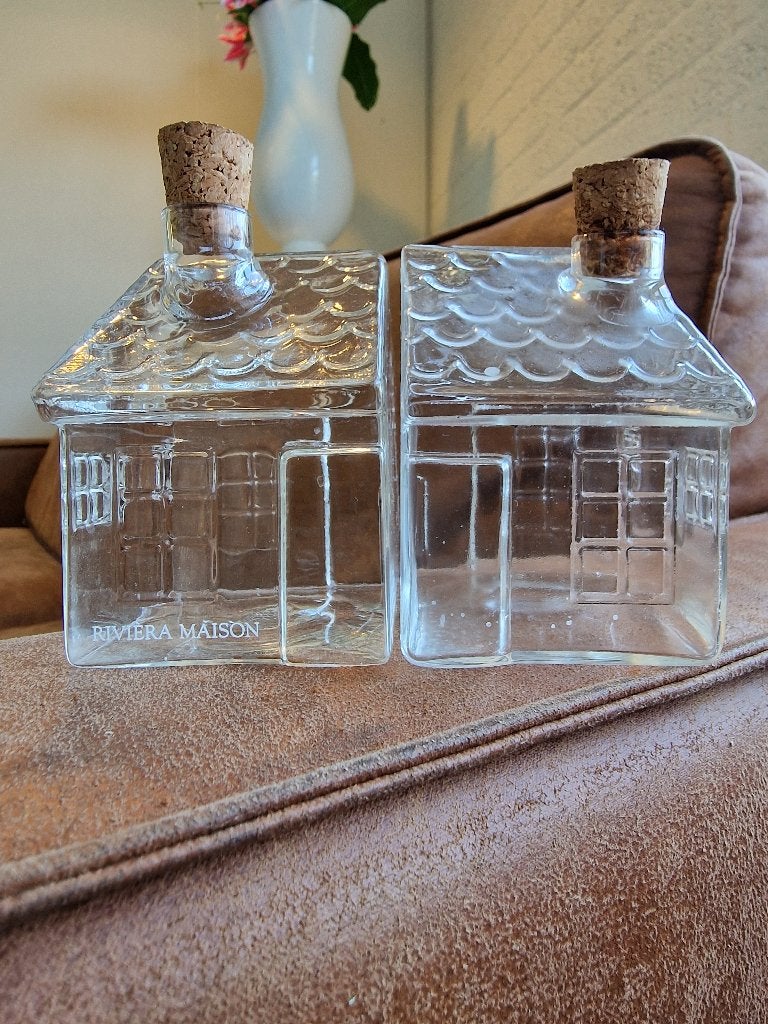 Riviera Maison Olie & Azijn Huisjes Set 2-delig, Ophalen of Verzenden