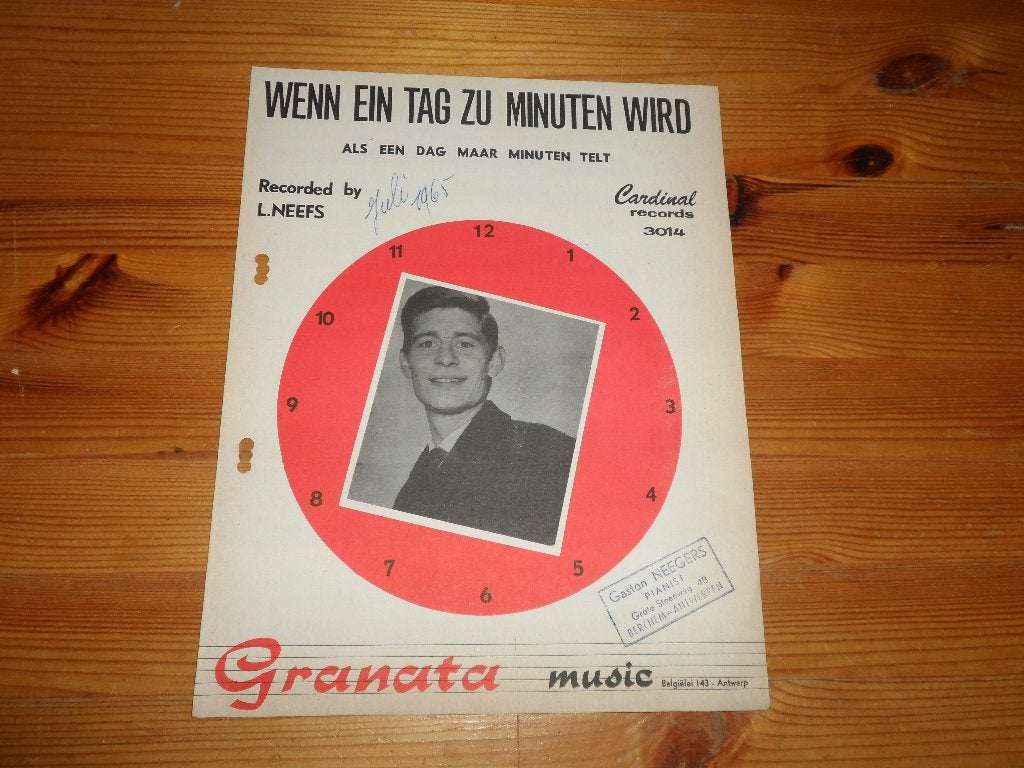Walter franz - werner raschek - louis neefs, Muziek en Instrumenten, Gebruikt, Gitaar, Ophalen of Verzenden, Artiest of Componist