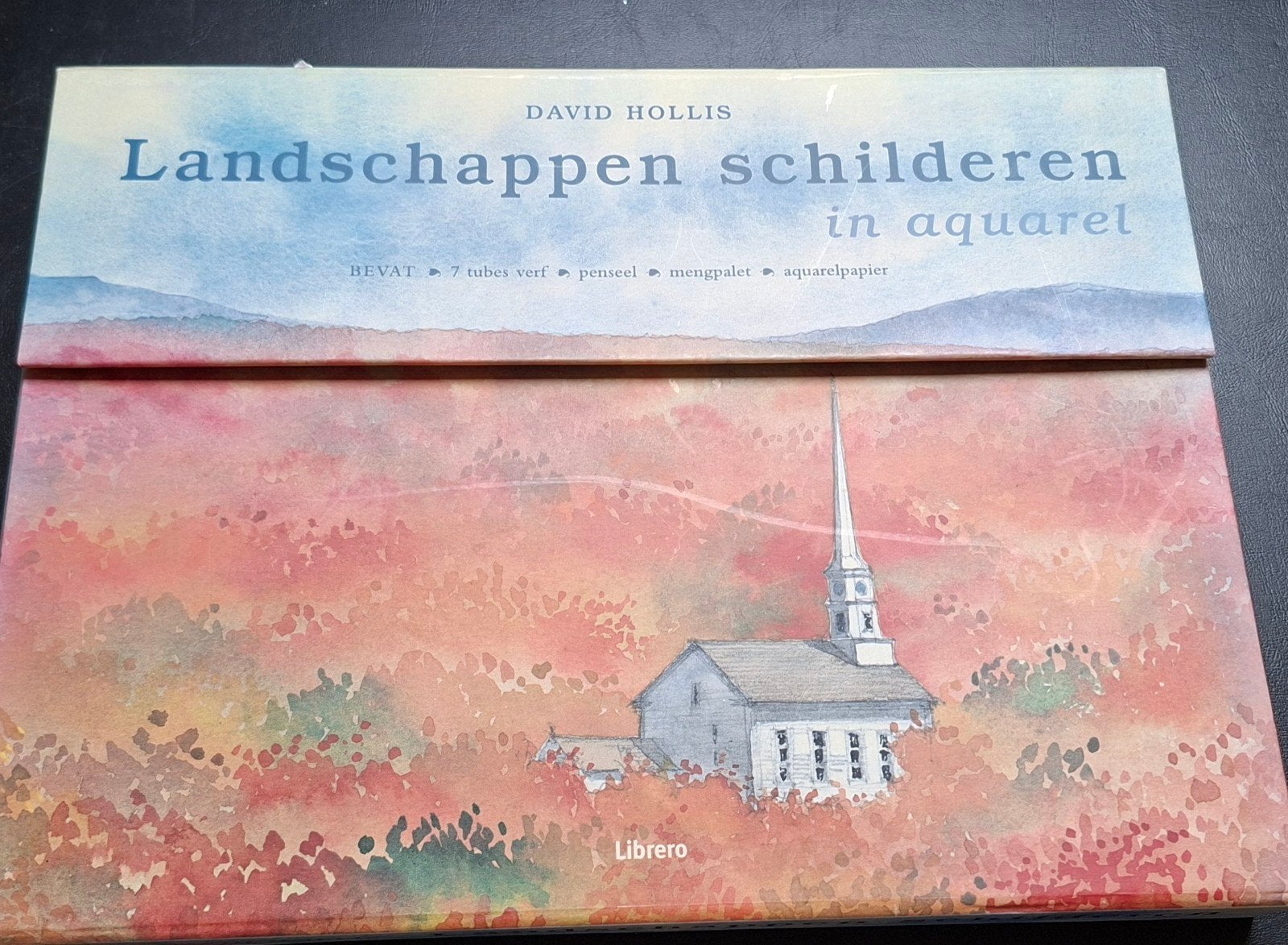 Landschappen schilderen in aquarel set, Hobby en Vrije tijd, Schilderen, Ophalen of Verzenden, Zo goed als nieuw, Waterverf