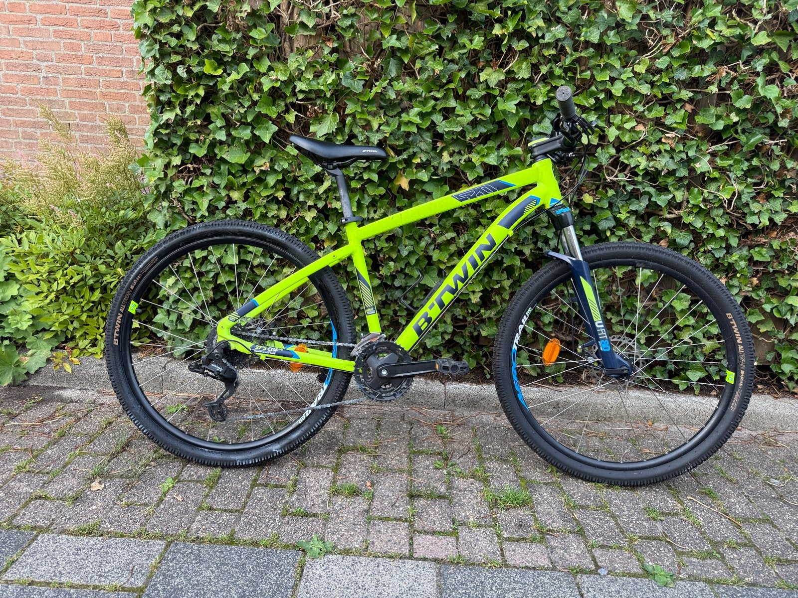 B'Twin Rockrider 520 Mountainbike - Maat M, Gebruikt, Hardtail, Heren, Schijfrem