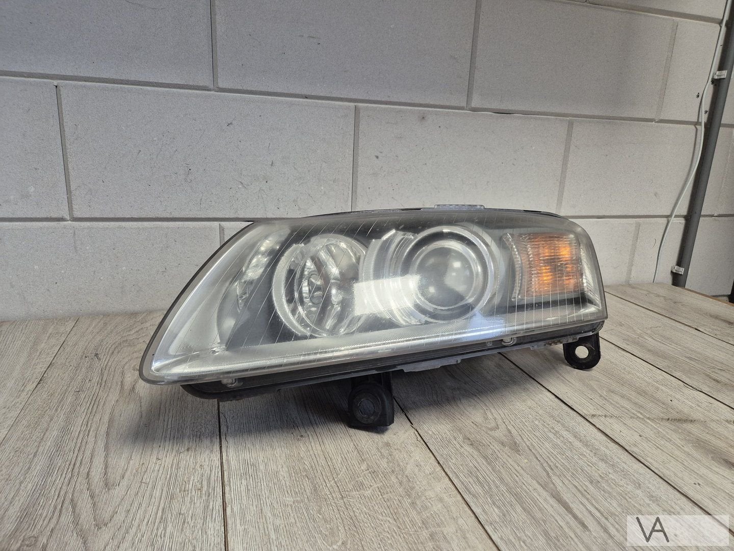 Audi A6 4f 2004 - 2009 xenon koplamp links met bochtlicht, Gebruikt, -, -, -