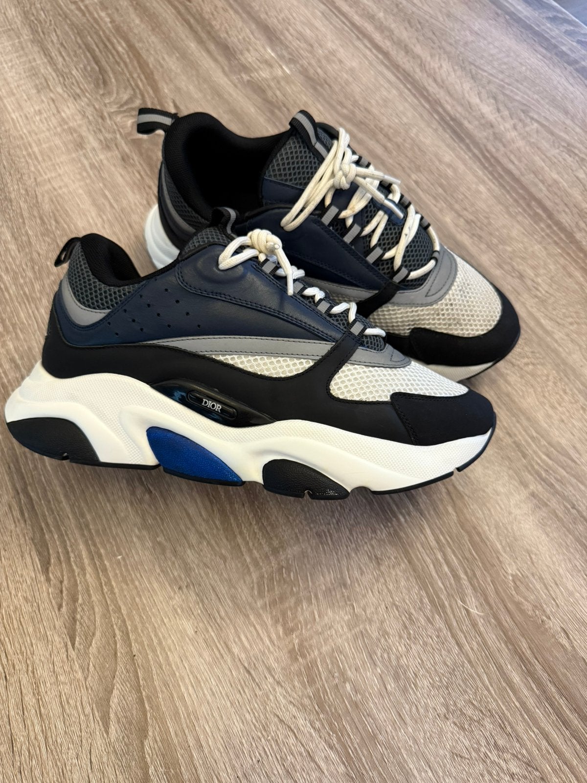 Dior b22, Ophalen of Verzenden, Zo goed als nieuw, Blauw