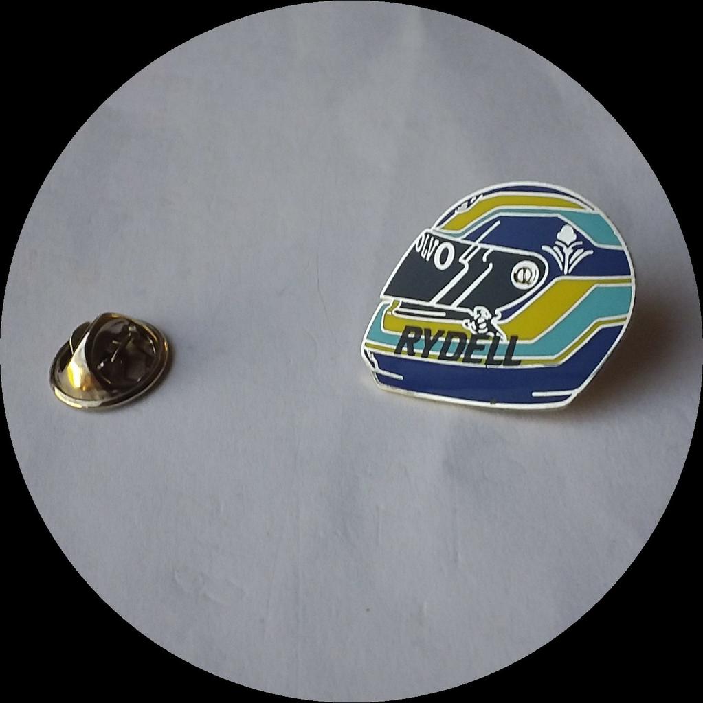 VOLVO autosport pin, RYDELL, Ophalen of Verzenden, Zo goed als nieuw, Transport, Speldje of Pin