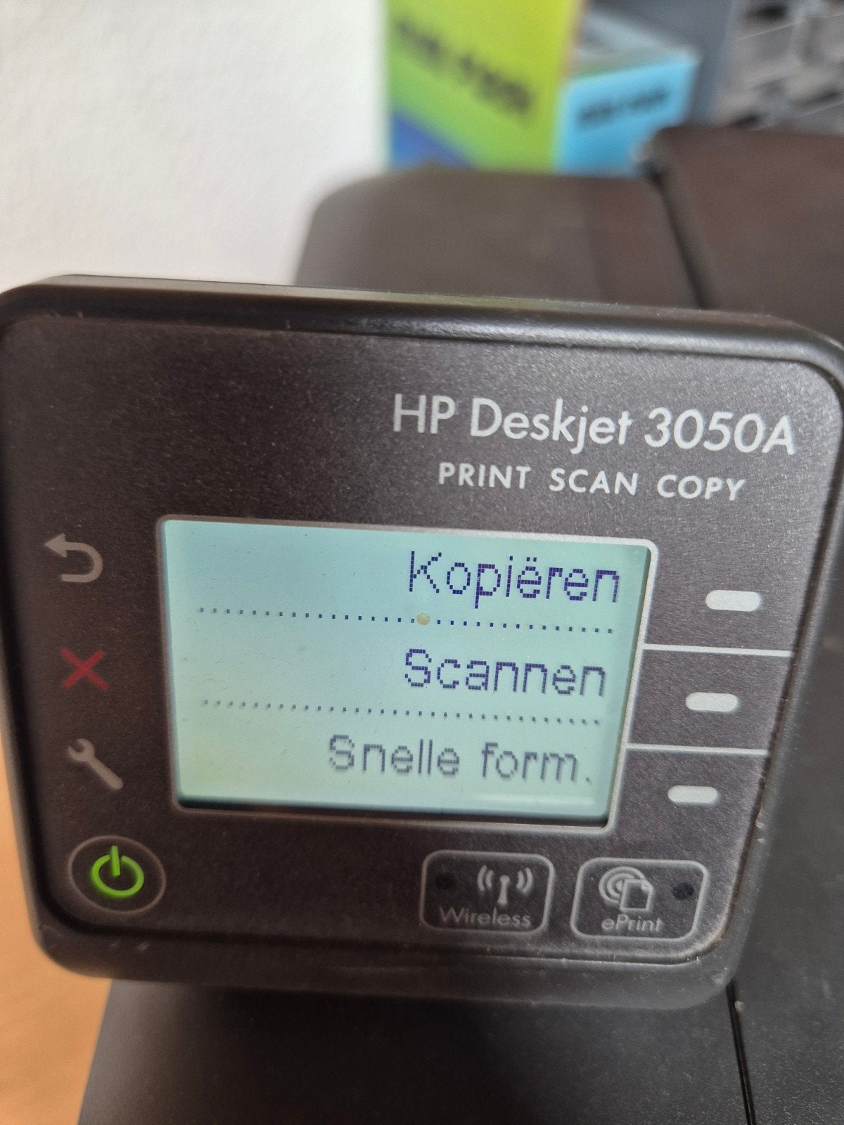 HP Deskjet 3050A All-in-One Printer - Print, Scan, Copy, Ophalen, Gebruikt, Inkjetprinter, All-in-one
