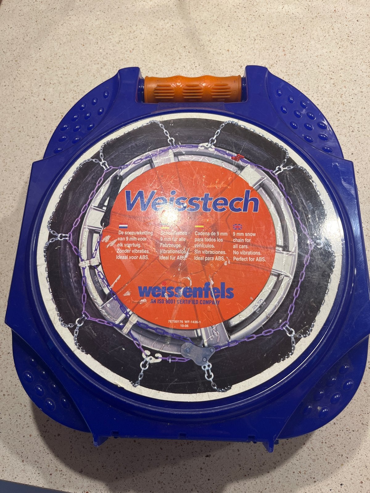 Weissenfels WeissTech 9mm Sneeuwkettingen - Nieuwstaat, Auto diversen, Sneeuwkettingen, Ophalen of Verzenden, Zo goed als nieuw