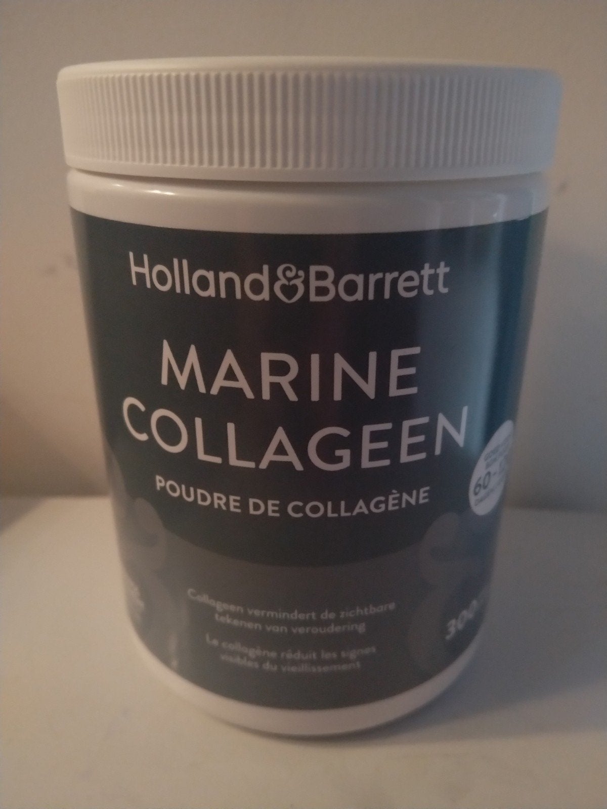 Holland & Barrett Marine Collageen Poeder 300g Ongeopend, Sport en Fitness, Gezondheidsproducten en Wellness, Ophalen of Verzenden