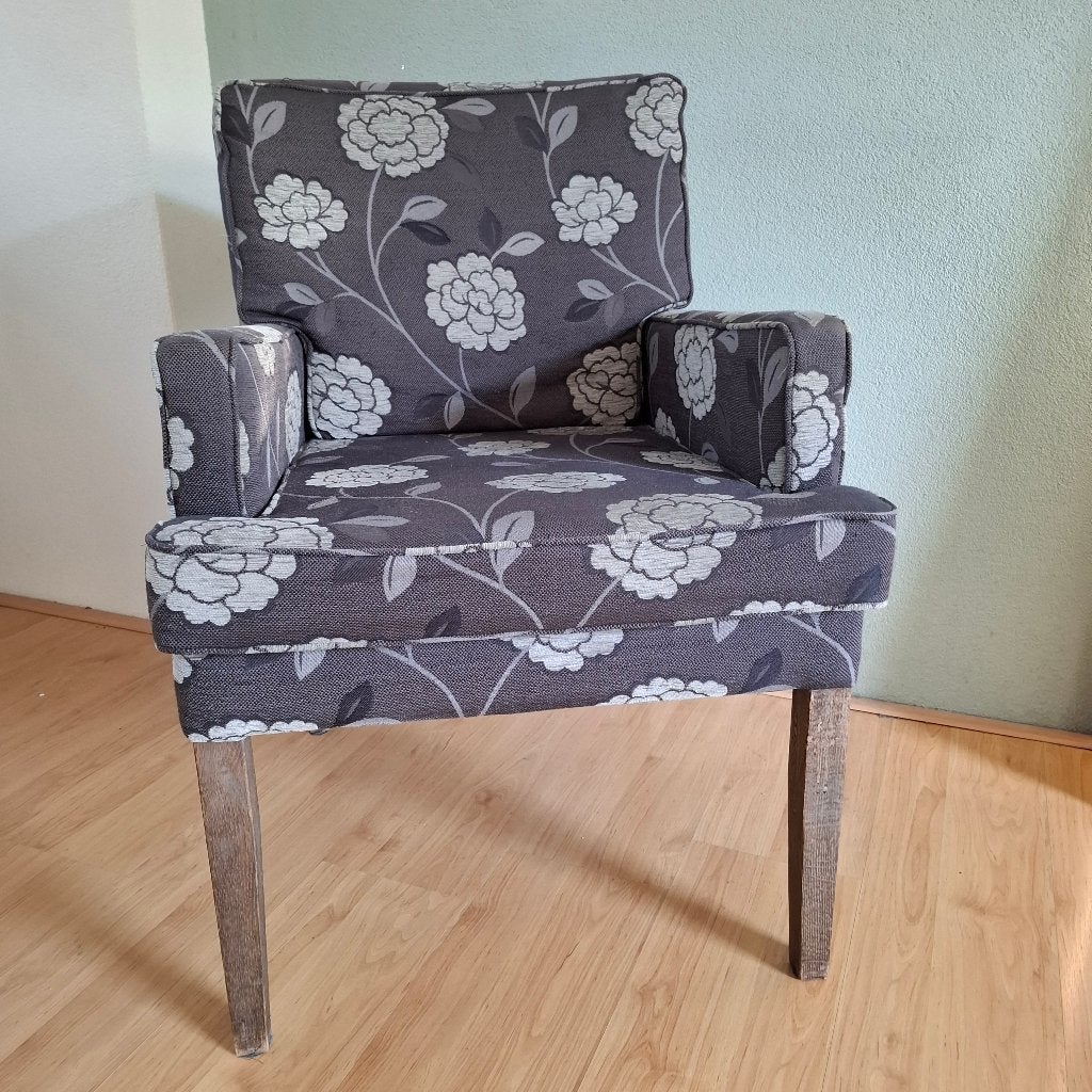 Eetkamer stoelen (4 stuks), Huis en Inrichting, Stoelen, Ophalen, Gebruikt, Gebloemd, Vier