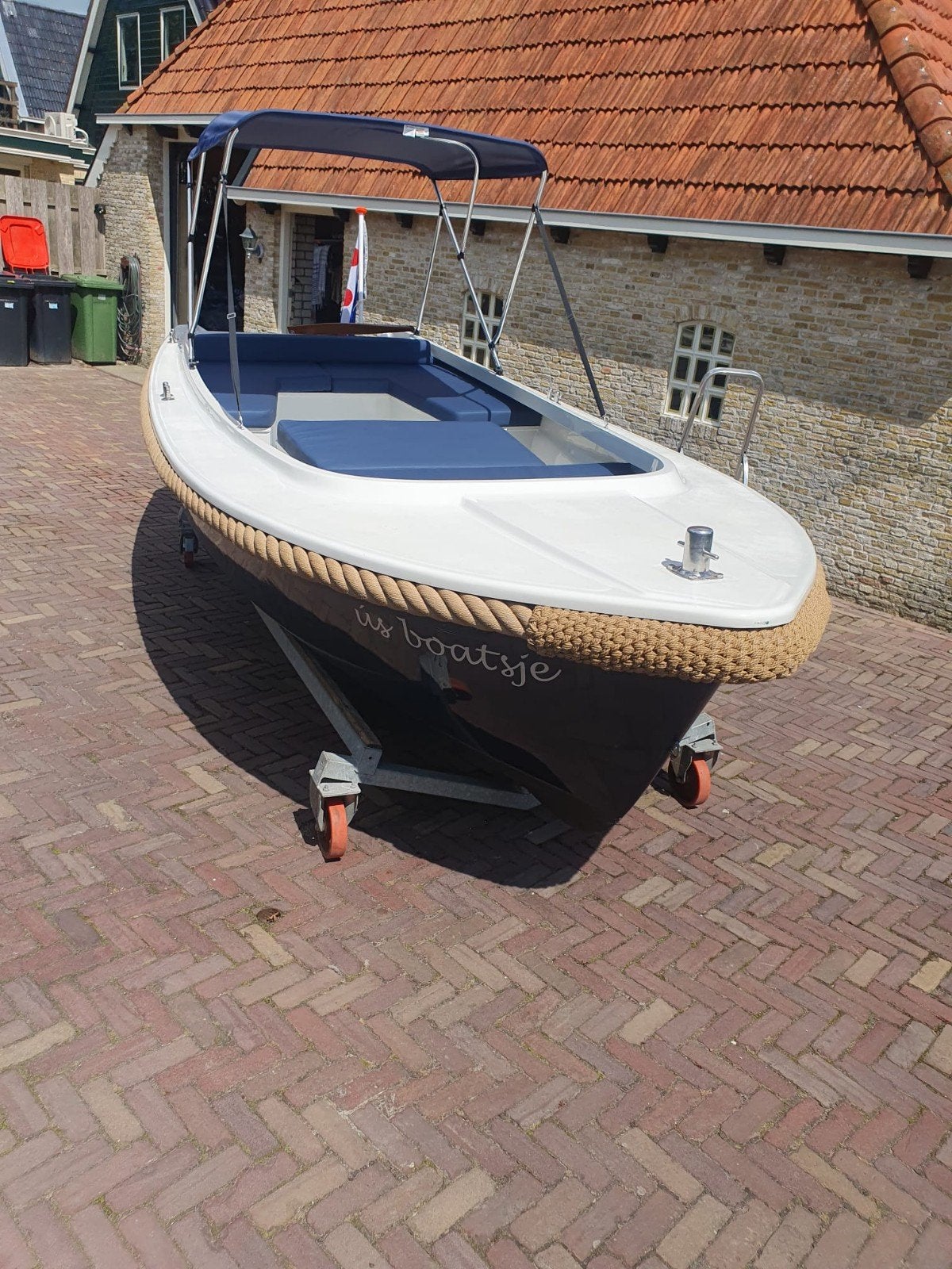 Sloep met vastgelopen bb motor! evt met buitenboordmotor, Watersport en Boten, Sloepen, Overige merken, Binnenboordmotor, Diesel