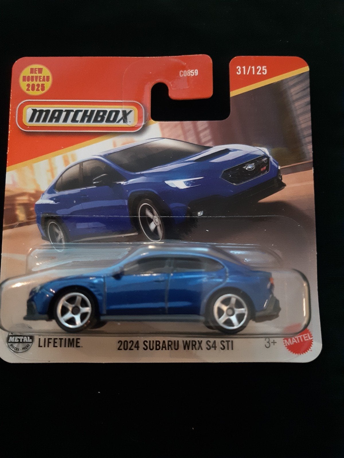 Matchbox Subaru WRX S4., Ophalen of Verzenden, 1:50 of kleiner, Auto, Overige merken