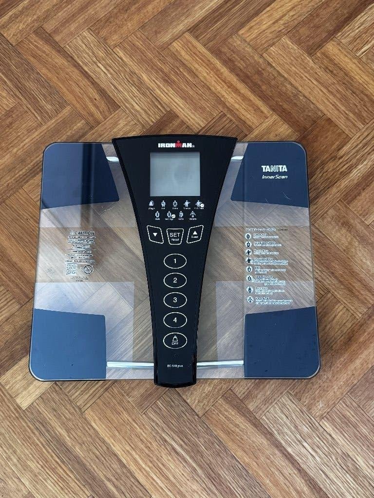 IRONMAN Lichaamsanalyse weegschaal TANITA BC-549, Ophalen, 1 tot 500 gram, 100 kg of meer, Personenweegschaal