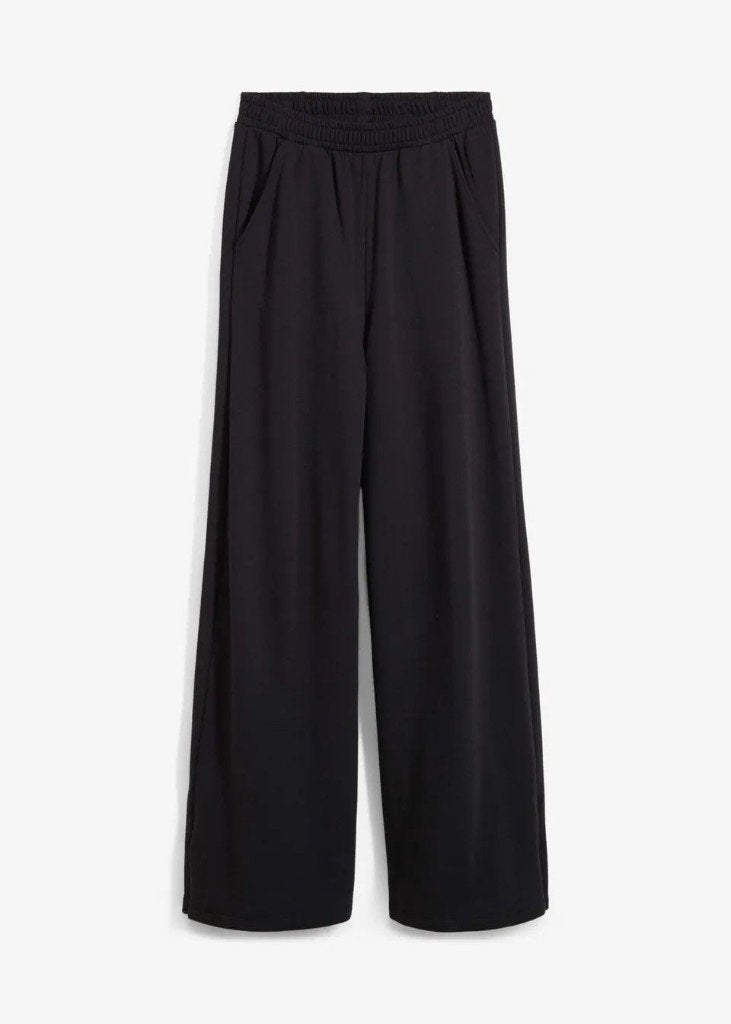 Sweatpants zwart met ritssluitingen in de zoom vd pijp 3XL, Bonprix, Zwart, Nieuw, Ophalen of Verzenden