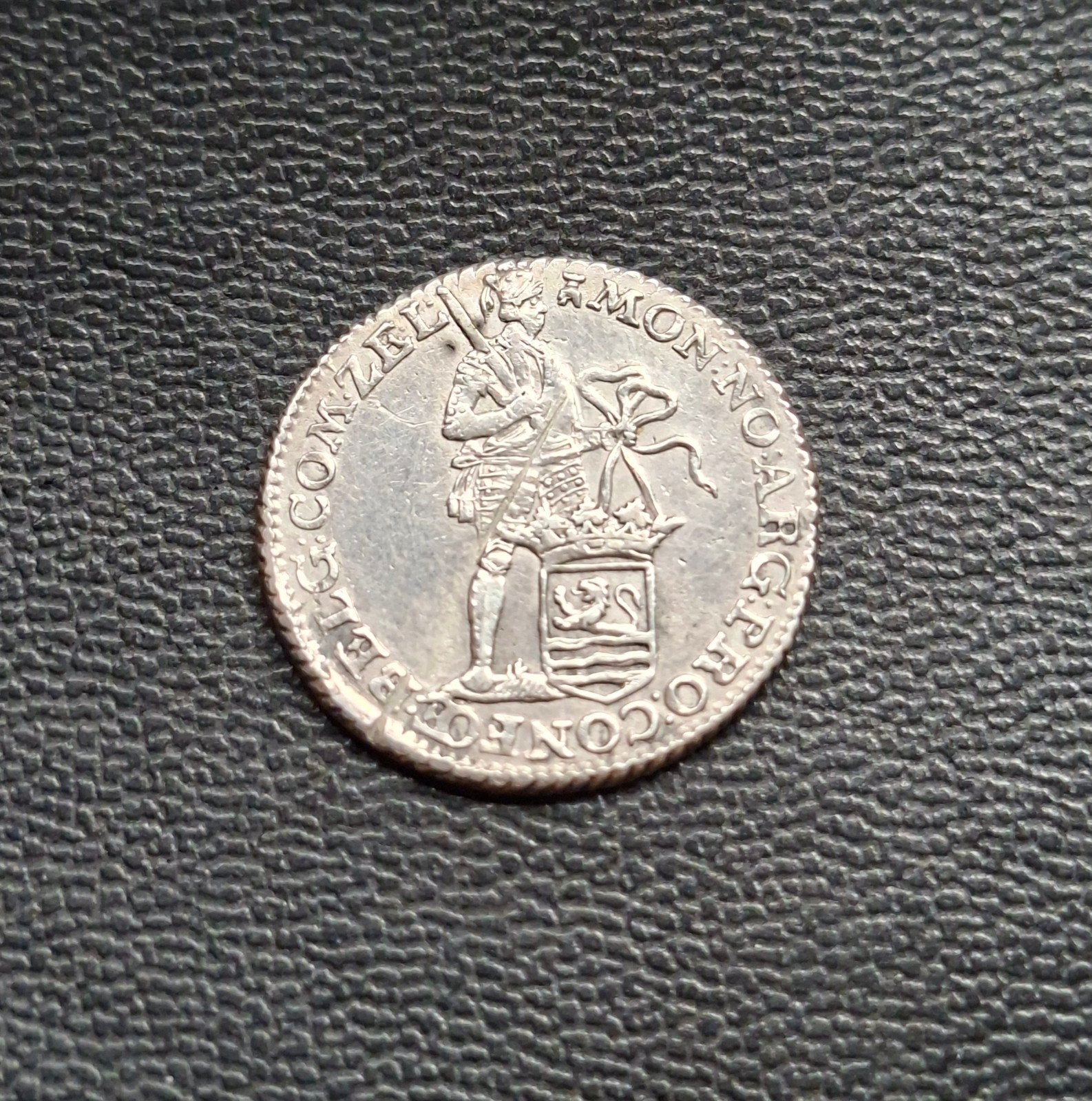1/8 zilveren dukaat 1777 pietje zeeland middelburg, Postzegels en Munten, Munten | Nederland, Vóór koninkrijk, Zilver, Losse munt