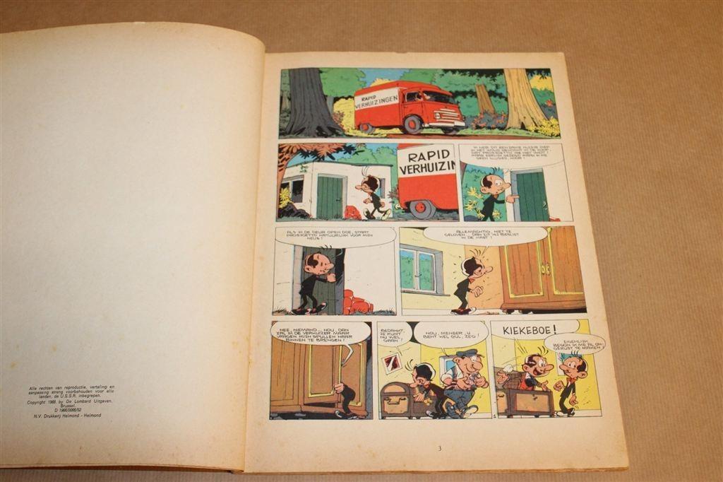 Rally van Spaghetti — Attanasio & Goscinny, Vanderhout 1968, Boeken, Eén stripboek, Ophalen of Verzenden, Gelezen