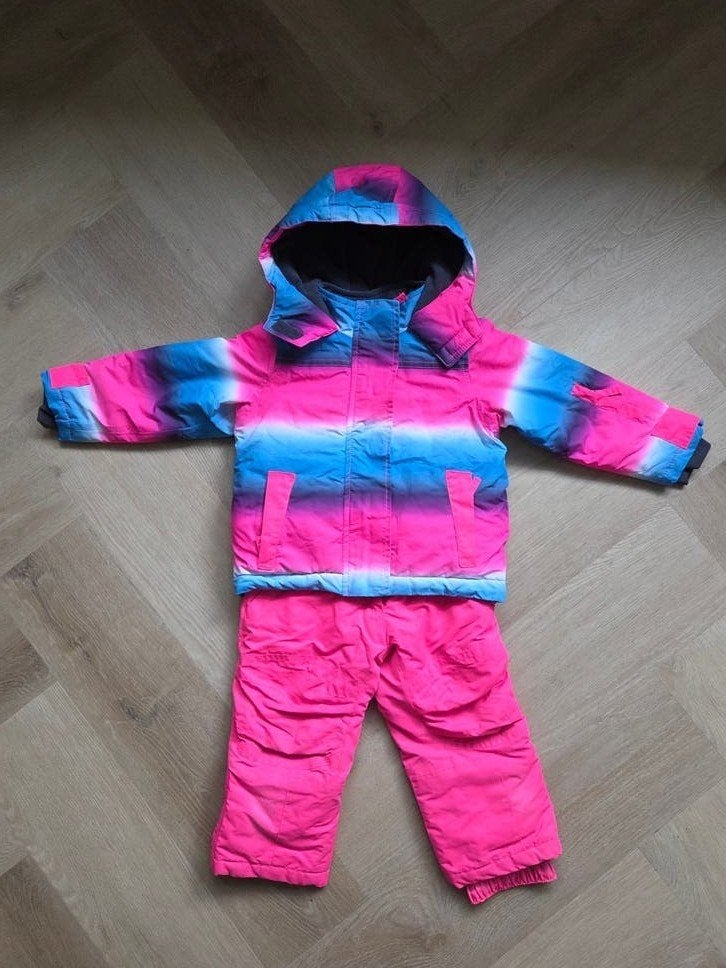 Hema ski-jas en skibroek set maat 86/92, Kinderen en Baby's, Ophalen, Zo goed als nieuw, Meisje