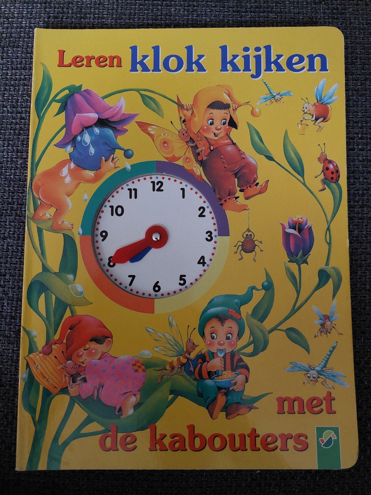 Leren klokkijken met de kabouters - Educatief kinderboek, Ophalen of Verzenden