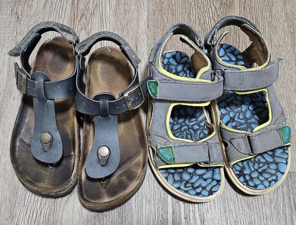 Sandalen 2 paar jongen maat 34, Kinderen en Baby's, Gebruikt, Verzenden, Overige typen, Jongen
