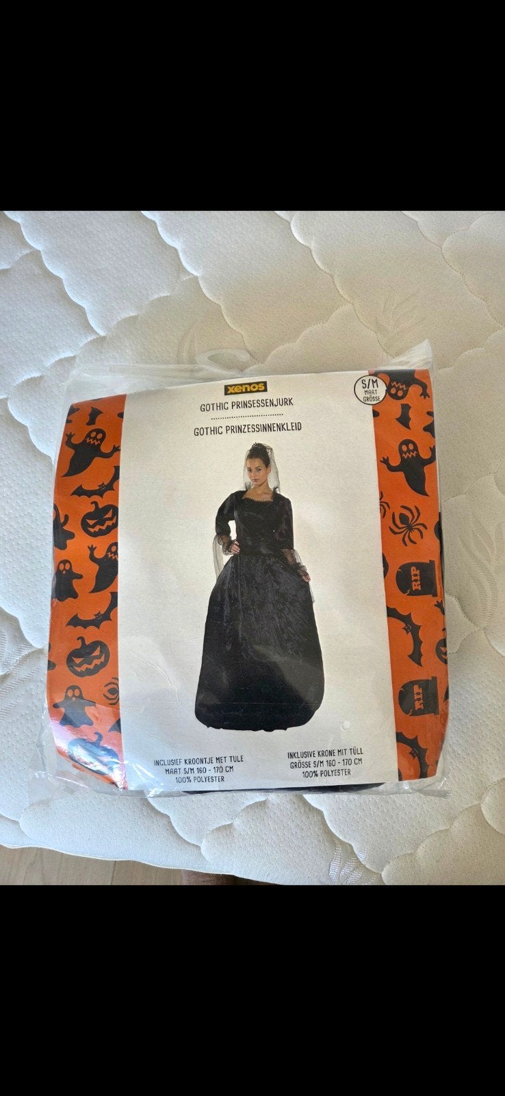 Halloween Jurk S/M Gothic Prinsessenjurk, Kleding | Dames, Xenos, Nieuw, Ophalen of Verzenden, Halloween