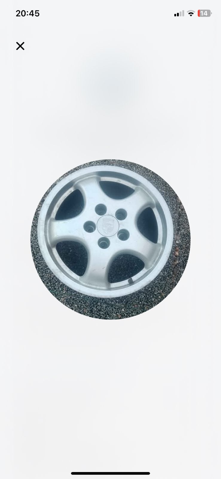 Gezocht: Porsche cup velgen 17” 5x100, Auto-onderdelen, Ophalen, Velg(en), 17 inch, 195 mm