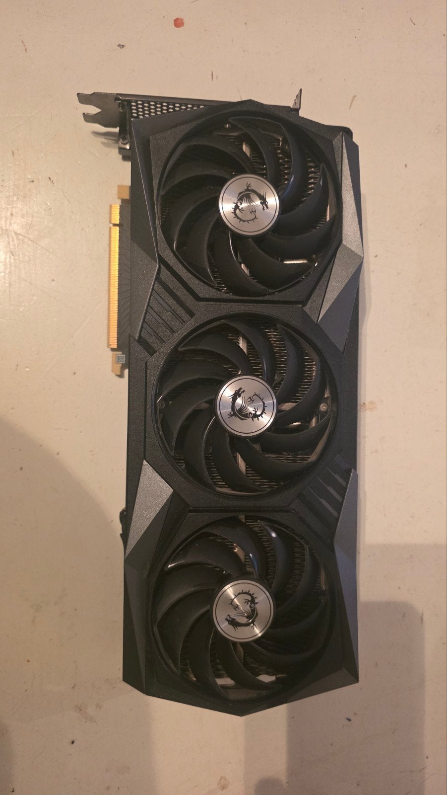 MSI RTX 3070 Gaming X Trio 8GB, Computers en Software, Videokaarten, Ophalen, GDDR6, PCI-Express 4, Zo goed als nieuw