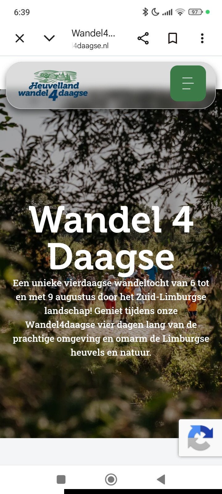 heuvelland wandel 4daagse van 6 t/m 9-8, Eén persoon