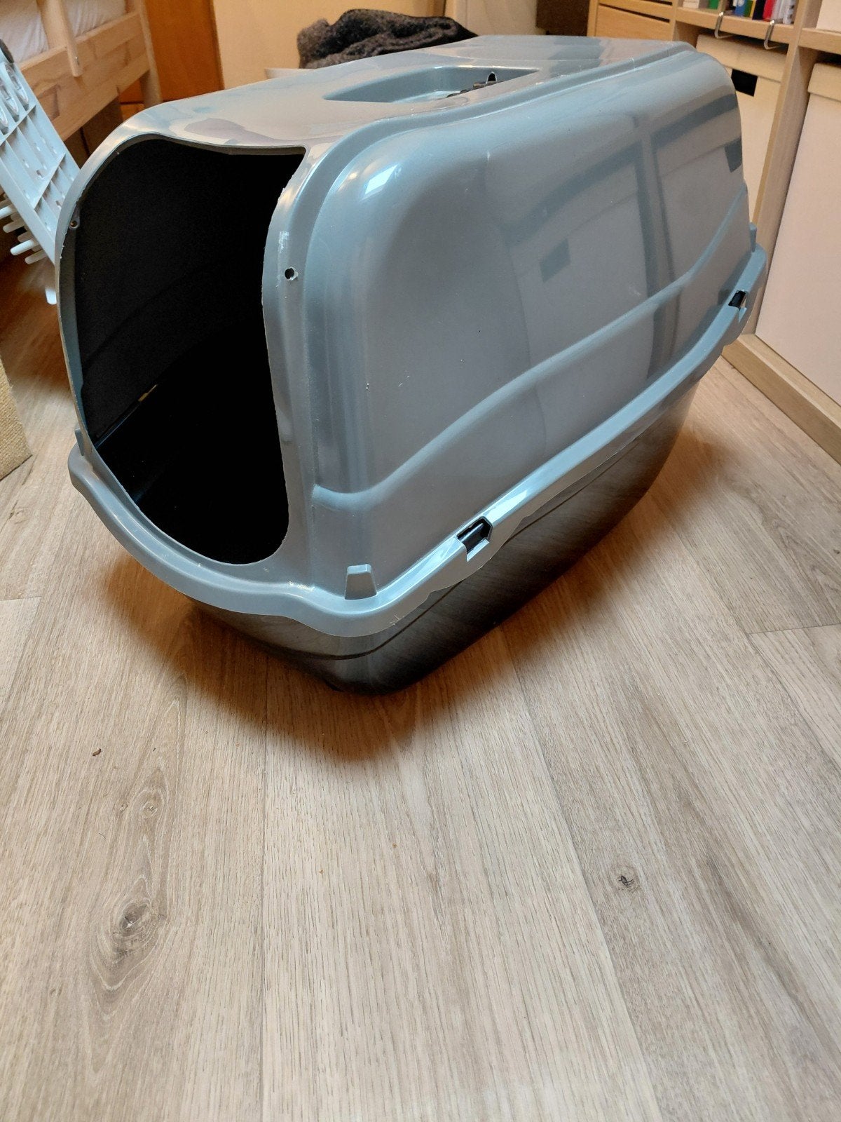 Kattenbak, Ophalen, Gebruikt