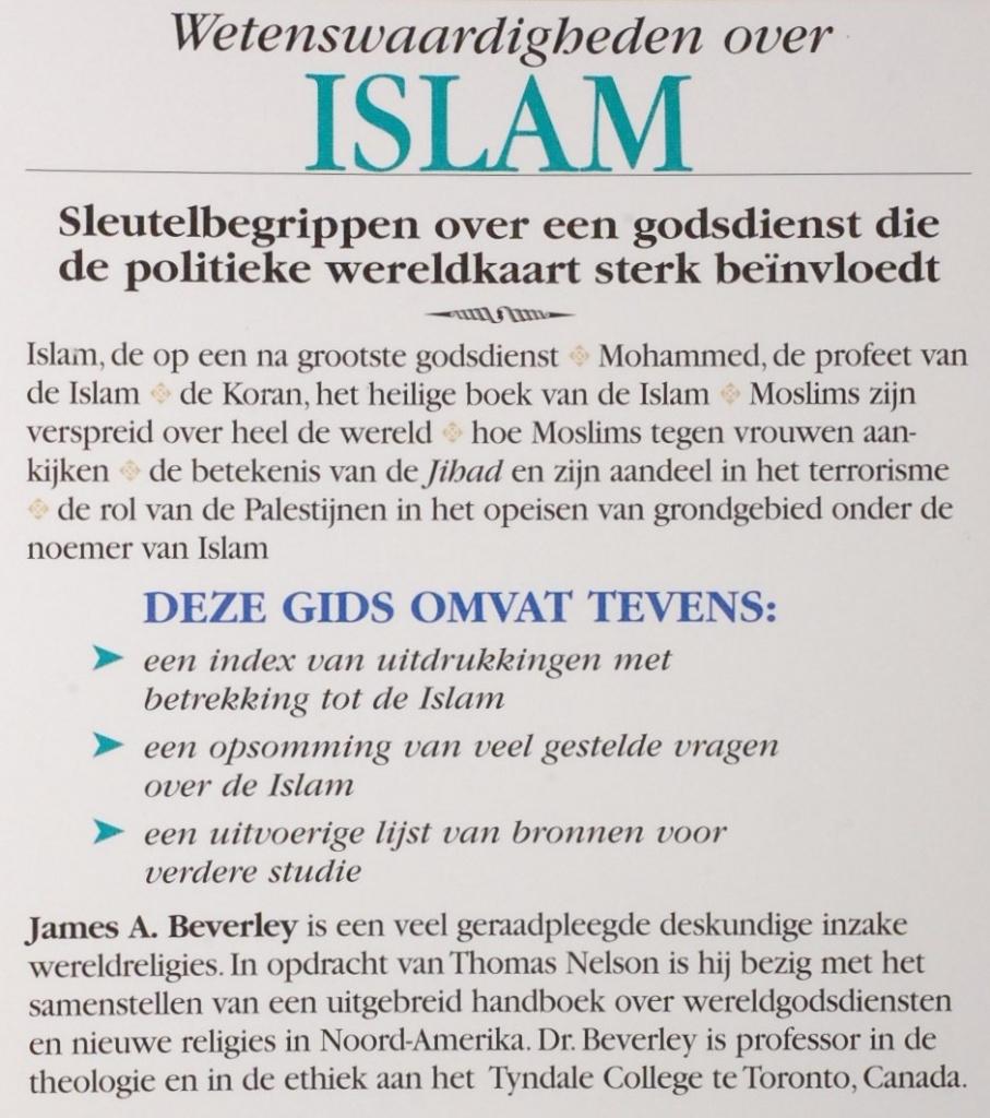 Wegwijzer over Islam (2002), Verzenden, Zo goed als nieuw, Islam