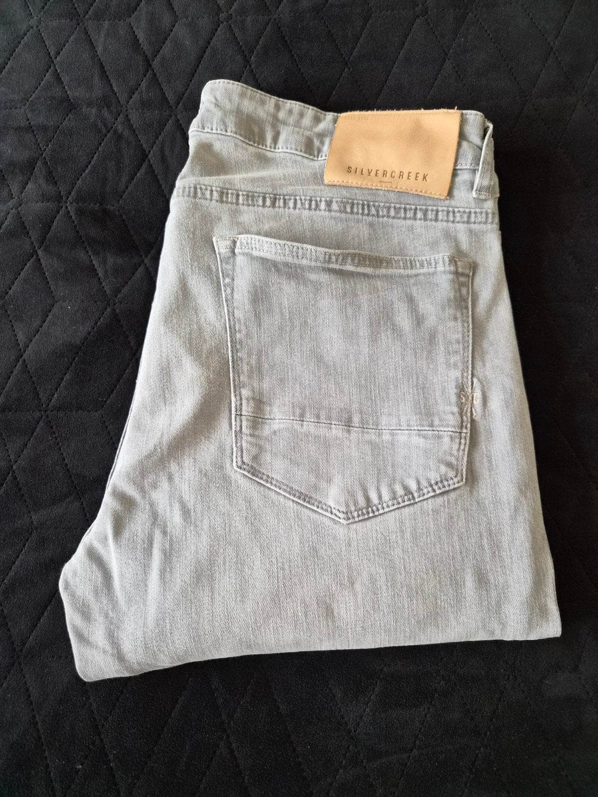 Silvercreek jeans grijs 36/34 slim fit, Ophalen, Grijs, W36 - W38 (confectie 52/54)