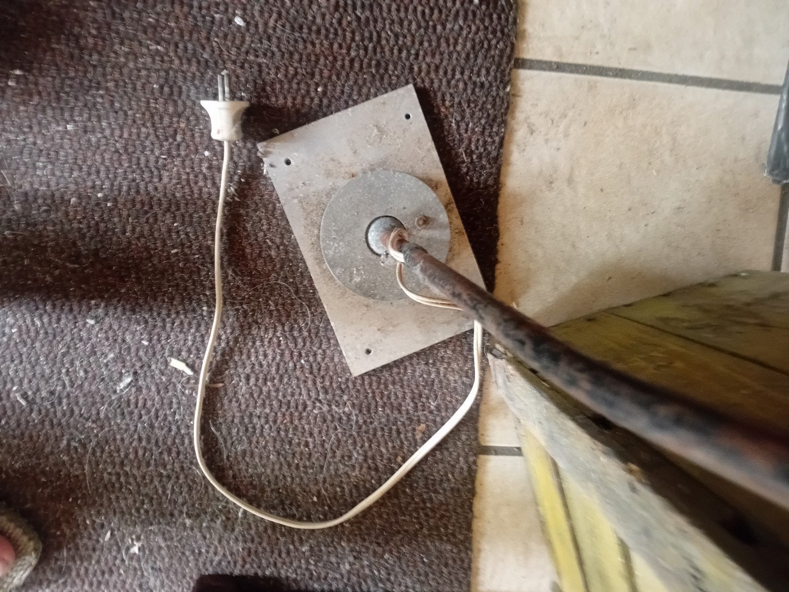 Oude lamp, Antiek en Kunst, Ophalen