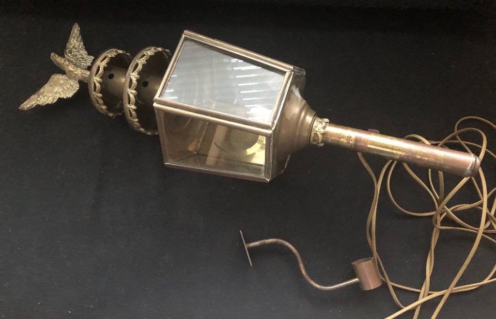antieke Koetslantaarn /Koetslamp, Ophalen of Verzenden