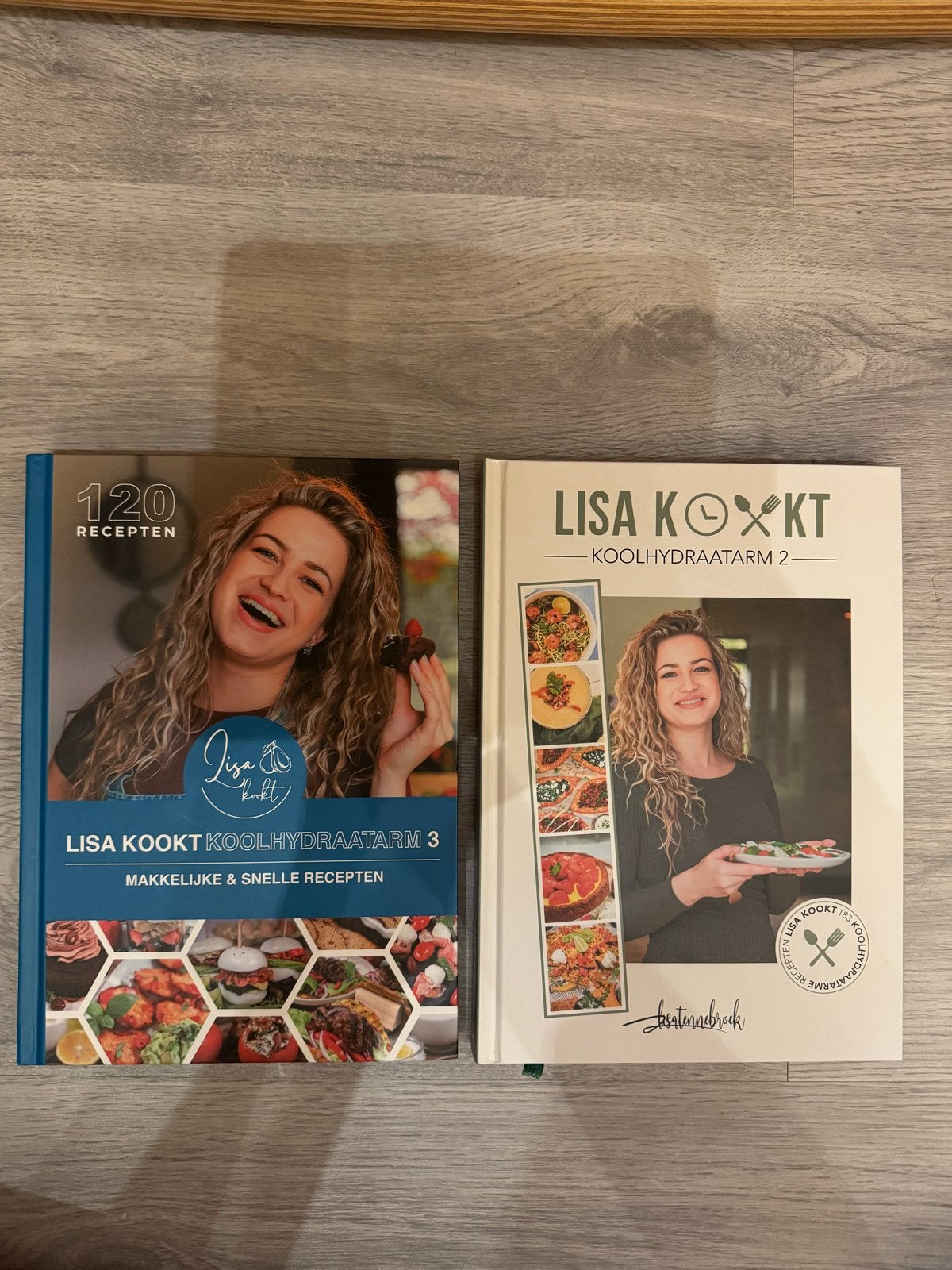 Lisa Kookt Koolhydraatarm 2 & 3 - Kookboeken Set, Voorgerechten en Soepen, Ophalen of Verzenden, Zo goed als nieuw, Gezond koken