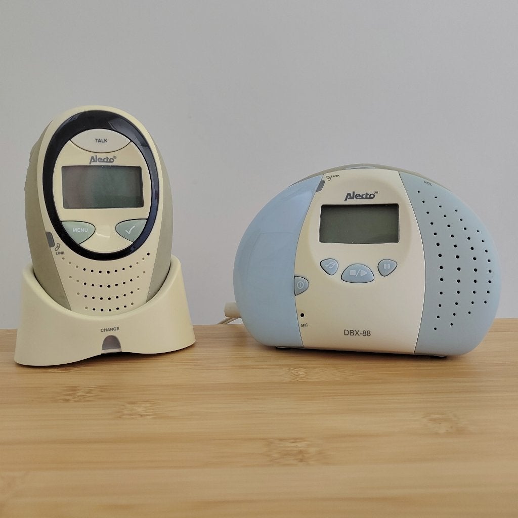 Alecto DBX-88 ECO DECT babyfoon met display, Ophalen of Verzenden, Gebruikt, 250 meter of meer, Digitaal