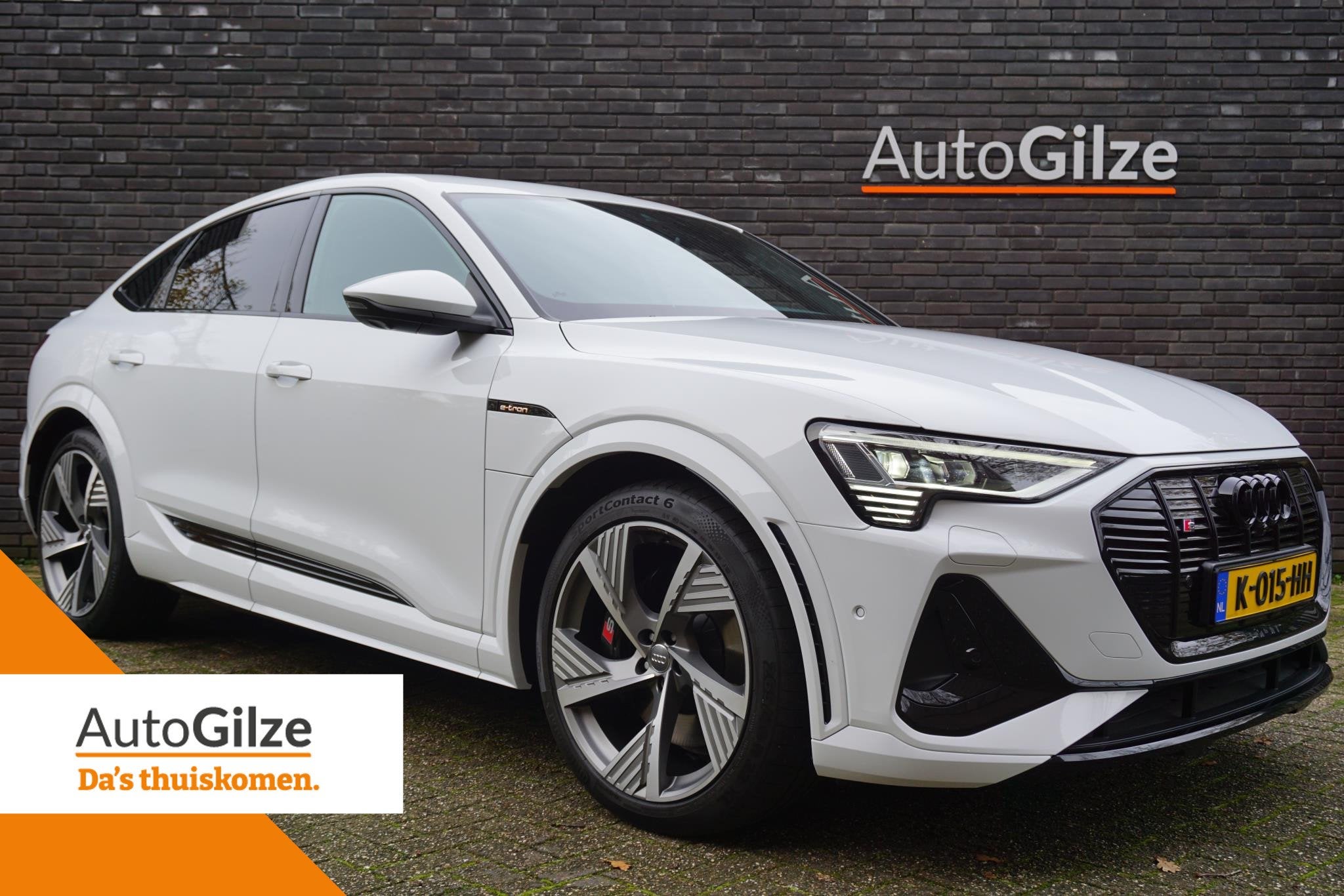 Audi e-tron Sportback S 504PK l BTW l RS Stoelen l Luchtveri, Automaat, 368 km, Gebruikt, Zwart