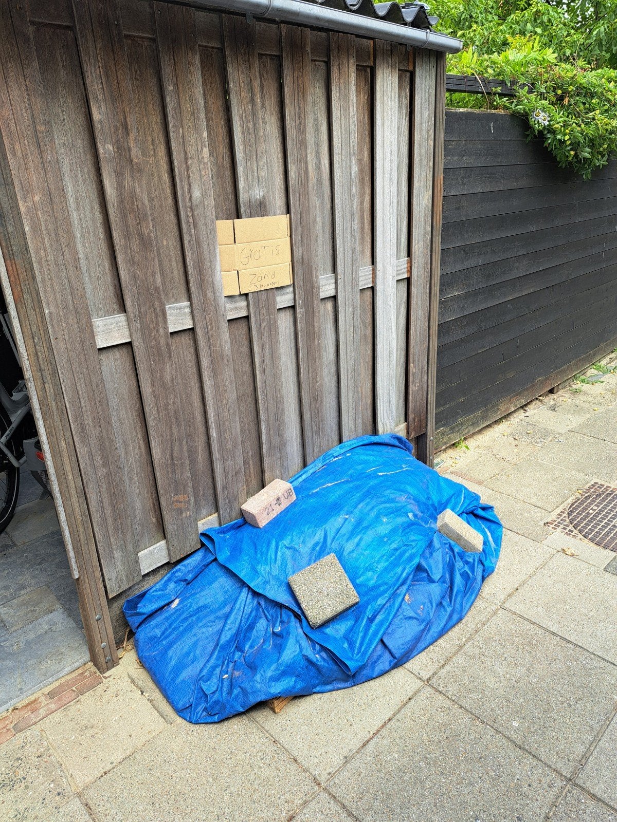 Gratis zand 4 kruiwagens, Tuin en Terras, Ophalen, Nieuw, Overige materialen, Overige typen