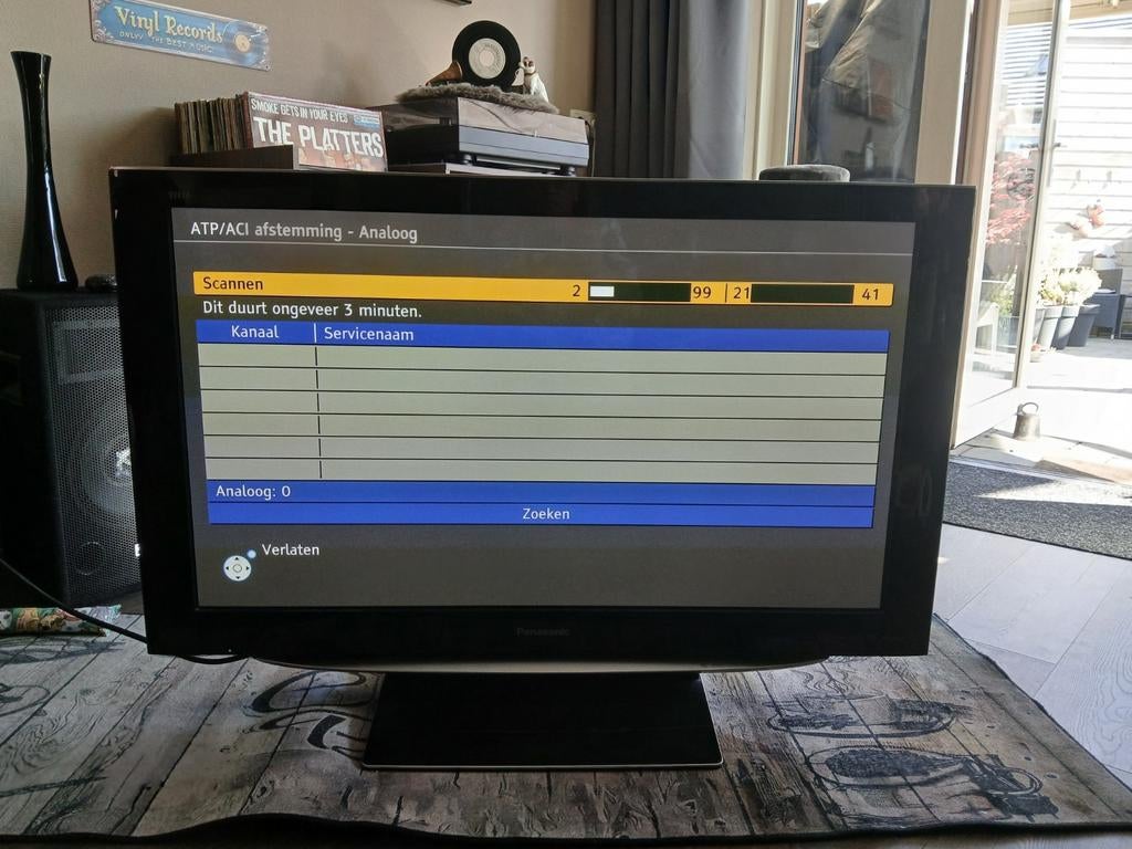Panasonic analoge televisie, Ophalen, Gebruikt, Panasonic, 50 Hz
