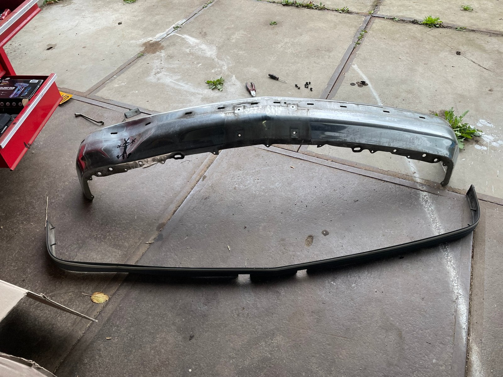Bumper Chevrolet K1500, Ophalen of Verzenden, Links, Chevrolet, Bumper