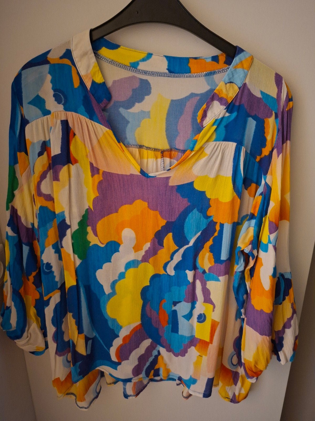 leuke Paprika blouse mt 48-50, Ophalen of Verzenden, Zo goed als nieuw, Maat 46/48 (XL) of groter