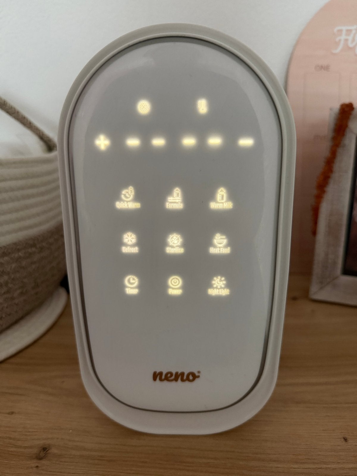 Neno Lindo 6in1 Flessenwarmer en Sterilisator, Kinderen en Baby's, Ophalen, Zo goed als nieuw, Ontdooifunctie, Flessen- of potjesverwarmer