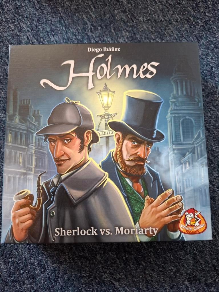 Holmes: Sherlock vs. Moriarty bordspel, Hobby en Vrije tijd, Gezelschapsspellen | Bordspellen, Ophalen of Verzenden
