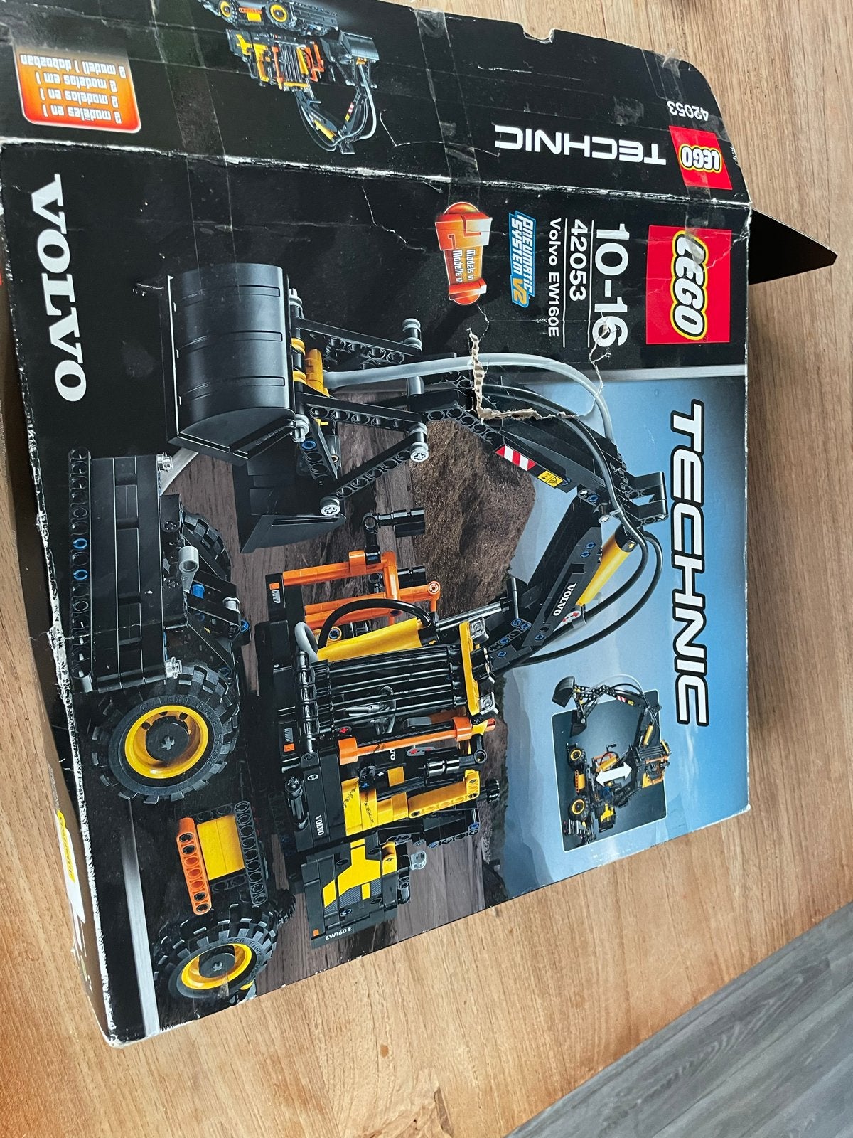 Lego Technic Volvo EW160E Graafmachine (42053), Ophalen of Verzenden, Gebruikt, Overige merken