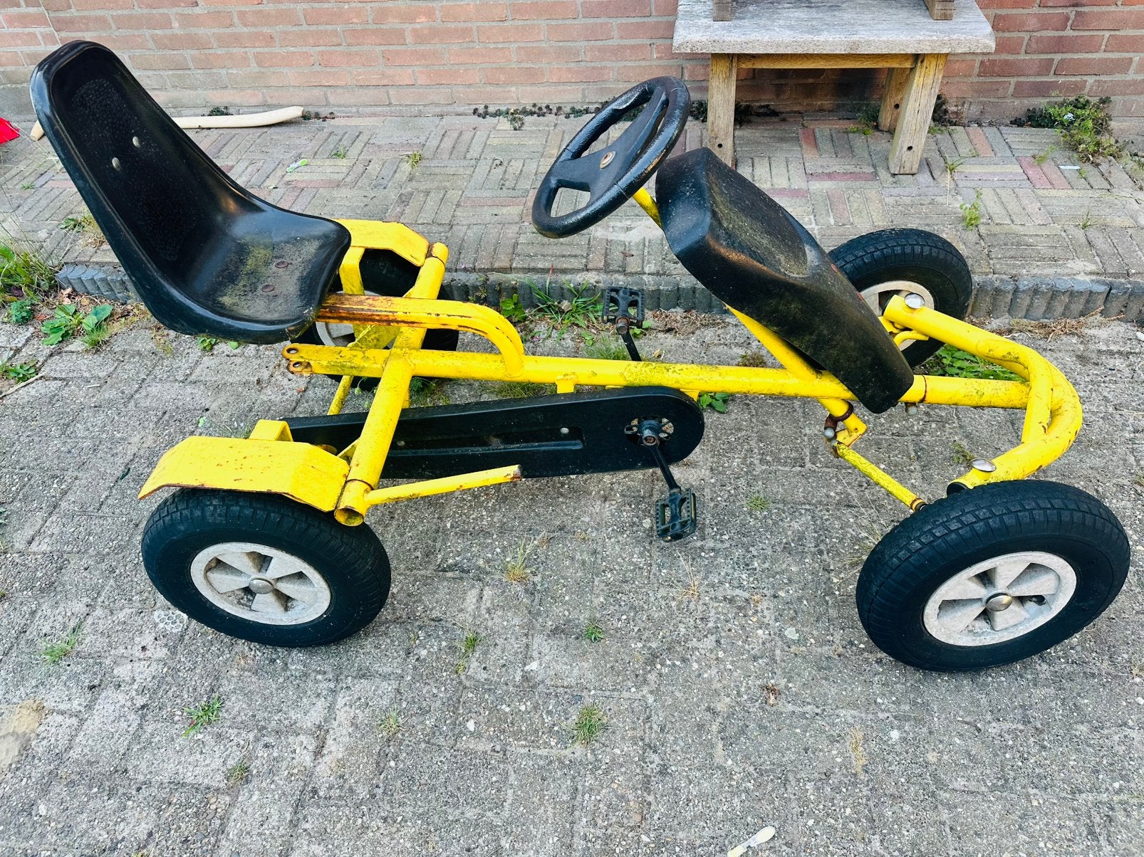 Leuke gele skelter, Ophalen, Gebruikt, Overige merken