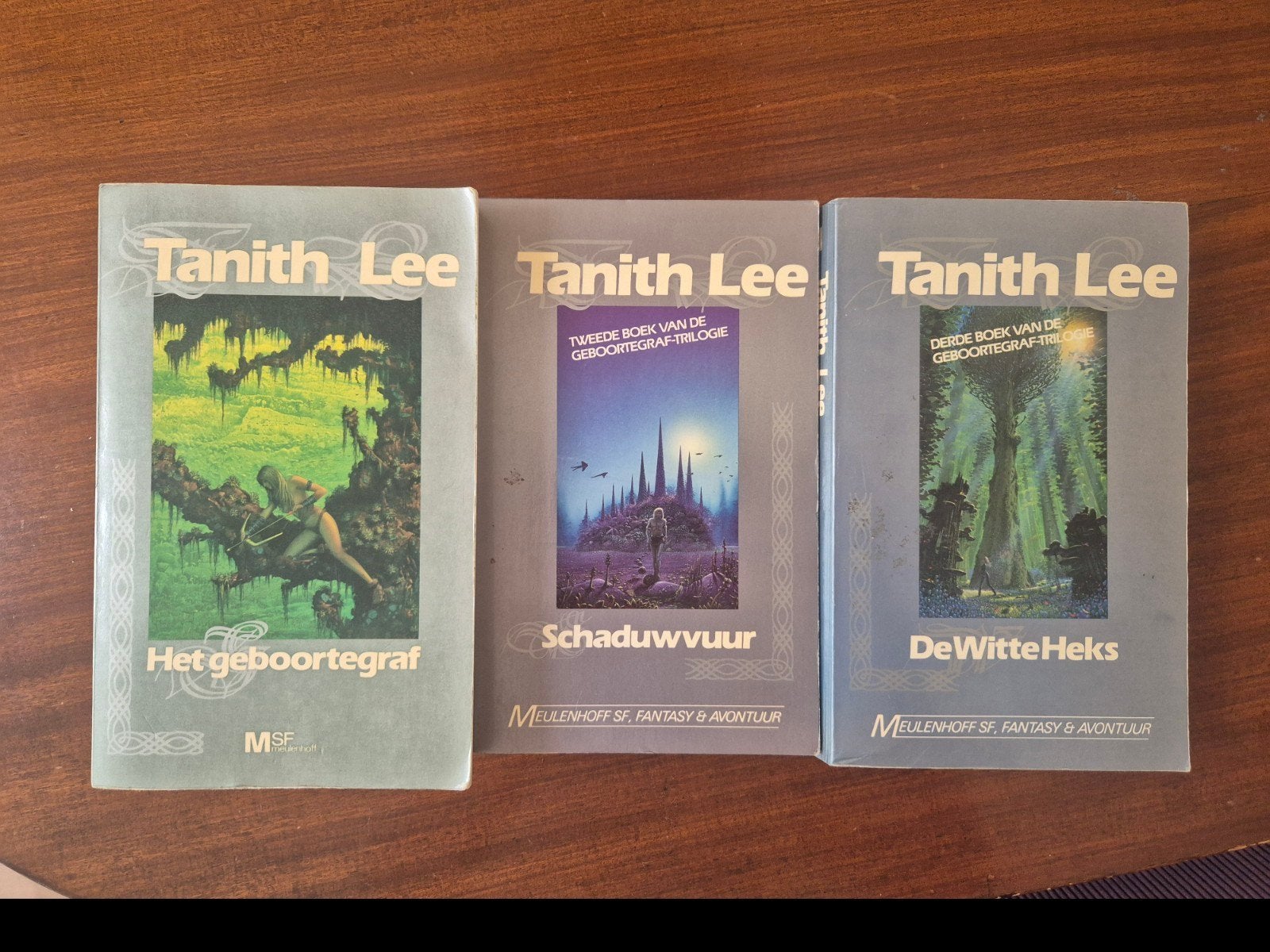 Trilogie, Het geboortegraf, Tanith Lee. Fantasy, Boeken, Ophalen of Verzenden, Gelezen, Tanith Lee