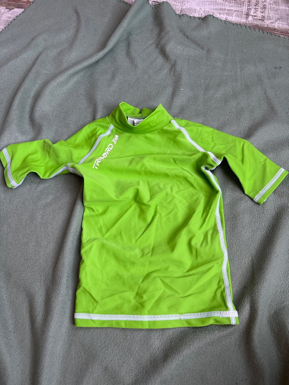 Groen UV-zwemshirt voor kinderen (4 jaar), Ophalen, Gebruikt, Overige maten, Overig