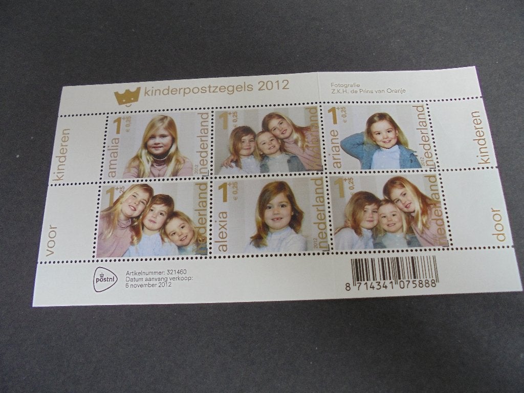 Postzegels 2012- kinderpostzegels, Postzegels en Munten, Verzenden, Na 1940, Postfris