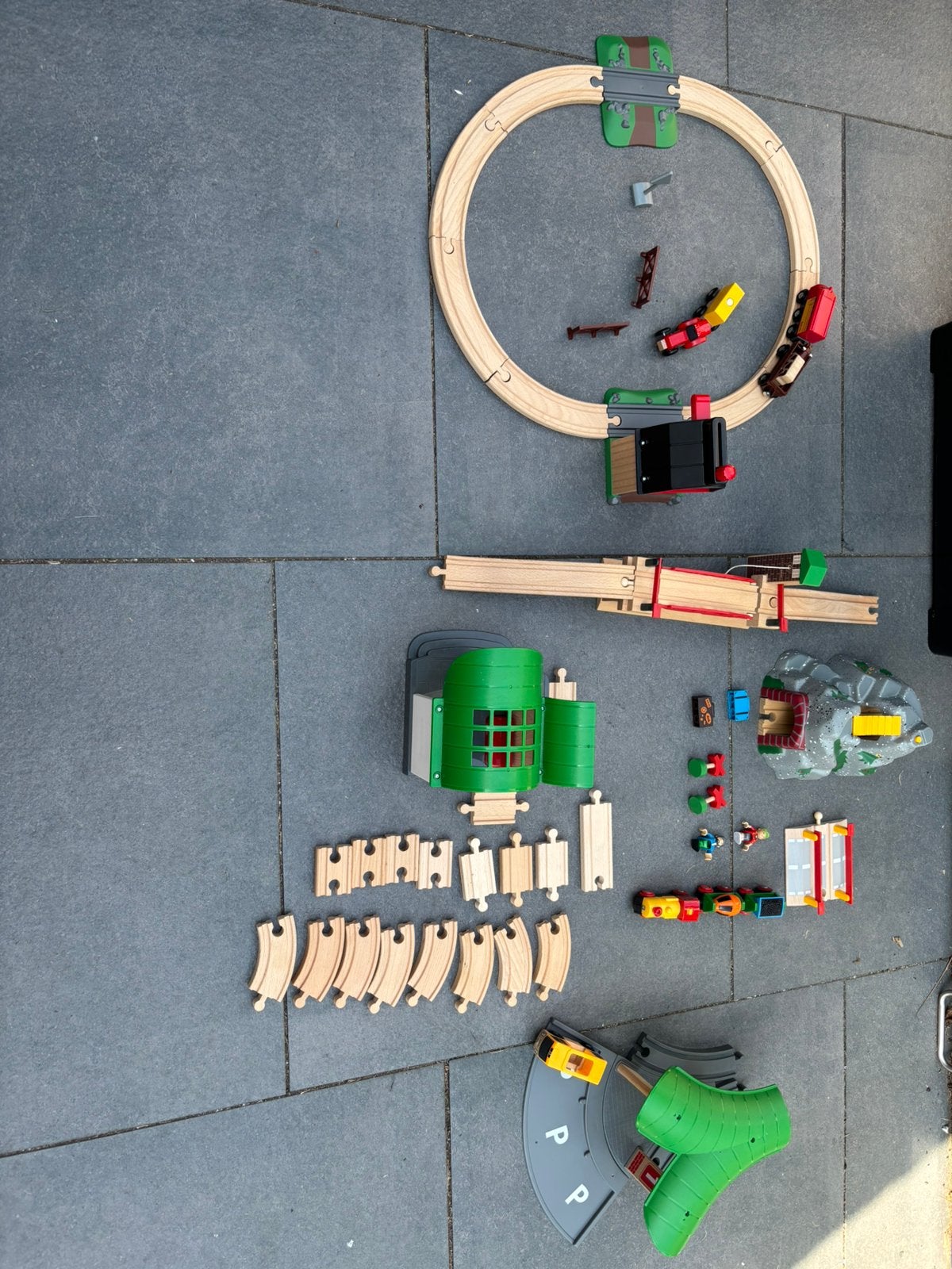houten trein Brio, Kinderen en Baby's, Speelgoed | Houten speelgoed, Ophalen of Verzenden, Gebruikt