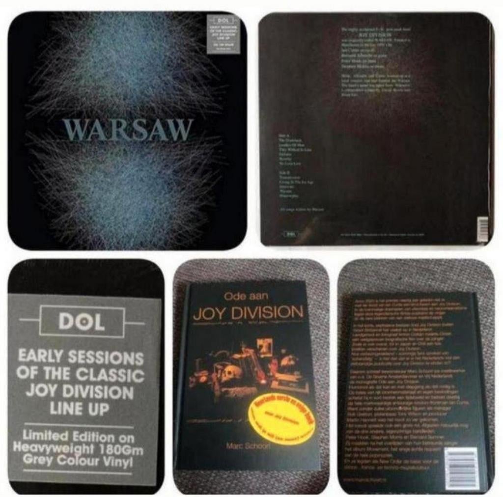 Joy Division - Warsaw LP nieuw grijs vinyl + boek near mint, Ophalen of Verzenden, Nieuw in verpakking, 12 inch, Poprock