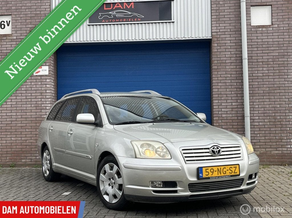Toyota Avensis Wagon 2.0 VVTi 173.618 KM NAP, 1e eig Dealer, Voorwielaandrijving, 4 cilinders, Origineel Nederlands, Handgeschakeld