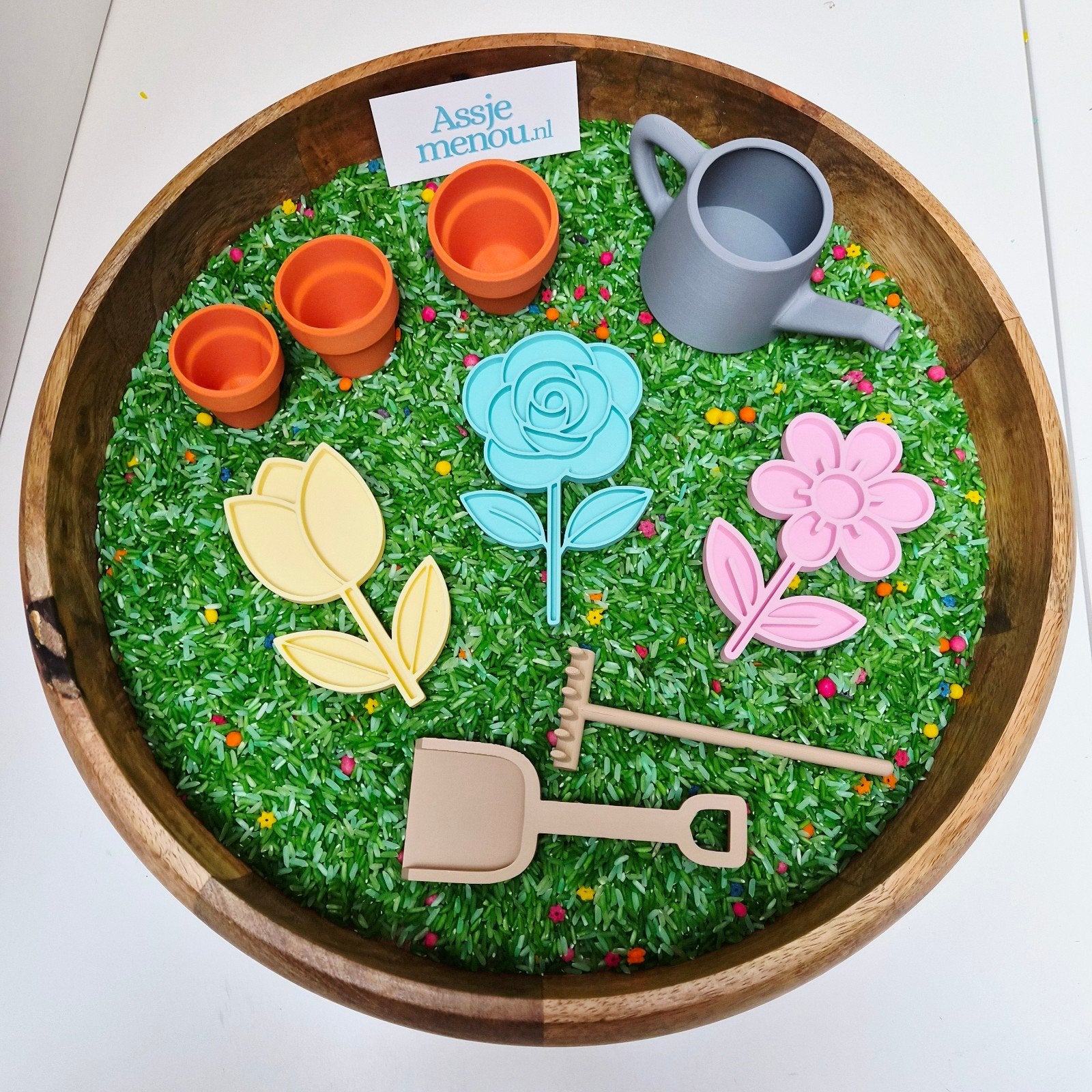 Speelbak vulling compleet XL Tuinier Plezier, Kinderen en Baby's, Ophalen of Verzenden, Nieuw, Ontdekken